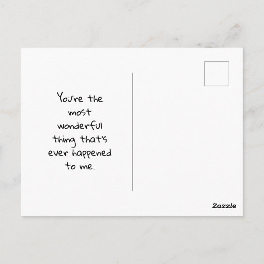 Watsoever Onze Ziel Ook Mogelijk Is Gemaakt Van, E Briefkaart (Achterkant)