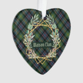 Watson Ancient Original Scottish Tartan Ornament (voorkant)