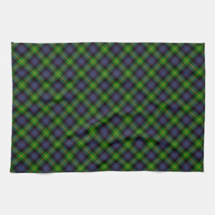 Watson Clan Tartan Ontworpen print Theedoek