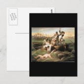 Watson en de haai, door John Singleton Copley Briefkaart (Voorkant / Achterkant)