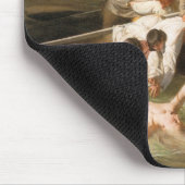 Watson en de Haai, door John Singleton Copley Muismat (Hoek)