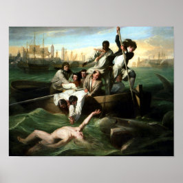 Watson en de haai poster