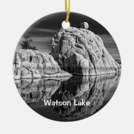 Watson Lake Monumental Rock Keramisch Ornament