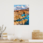 "Watson Lake" Prescott "Granite Dells" Poster (Keuken)