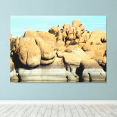 watson-meer graniet-gesteente omwikkeld canvas (Insitu (Houten vloer))