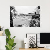 Watson Mill Bridge Poster (Thuiskantoor)