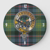 Watson Tartan & Badge Grote Klok (Voorkant)