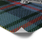 Watson Tartan & Badge Poster (Hoek)