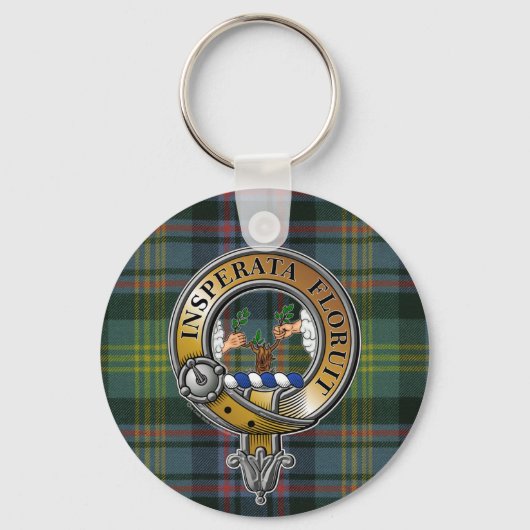 Watson Tartan & Badge Sleutelhanger (Voorkant)