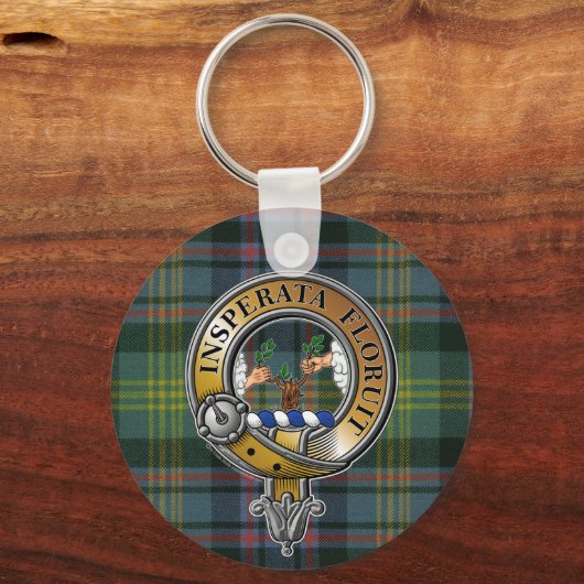 Watson Tartan & Badge Sleutelhanger (Voorkant)