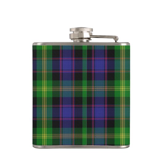 Watson Tartan Flask Heupfles (Achterkant)