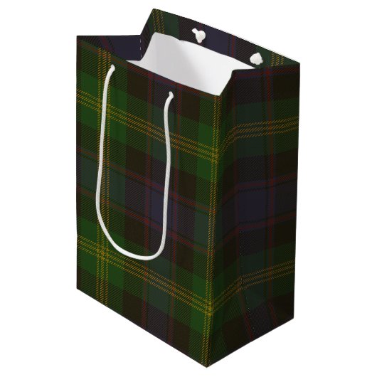 Watson Tartan Medium Cadeauzakje (Voorkant Gekanteld)