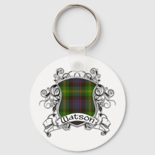 Watson Tartan Schild Sleutelhanger