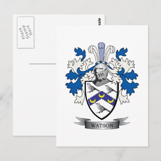 Watson wapenstilstand briefkaart (Voorkant / Achterkant)