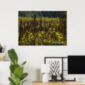 Watsonville Fields van Van Gogh II Poster (Thuiskantoor)
