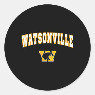 Watsonville High School Wildcatz C2 Ronde Sticker
