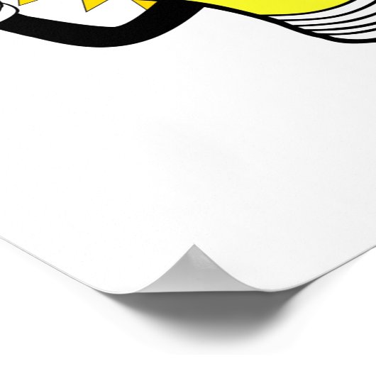 Watt denk je dat de lamp licht is? poster (Hoek)