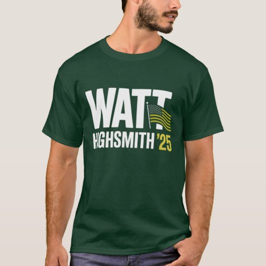Watt Highsmith '25 T-shirt (Voorkant)