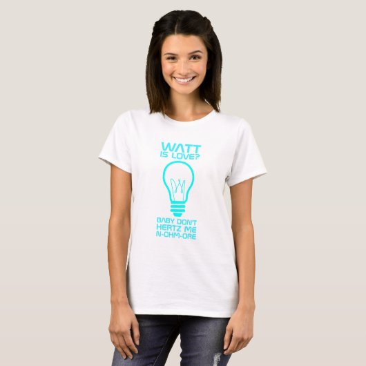 Watt is liefde t-shirt (Voorkant volledig)