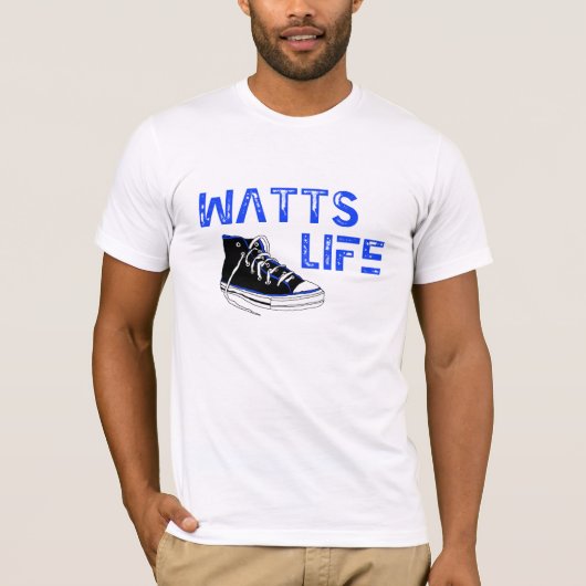 Watt leven t-shirt (Voorkant)