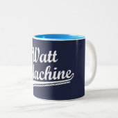 Watt-machine Tweekleurige Koffiemok (Voorkant rechts)