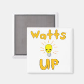 Watt omhoog magneet (Voorkant / Achterkant)