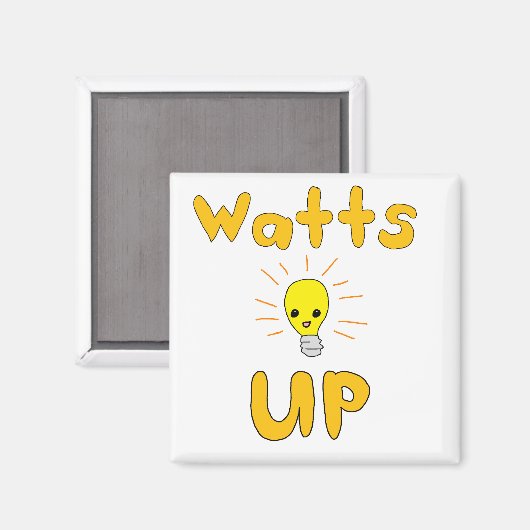 Watt omhoog magneet (Voorkant / Achterkant)