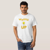 Watt omhoog t-shirt (Voorkant volledig)