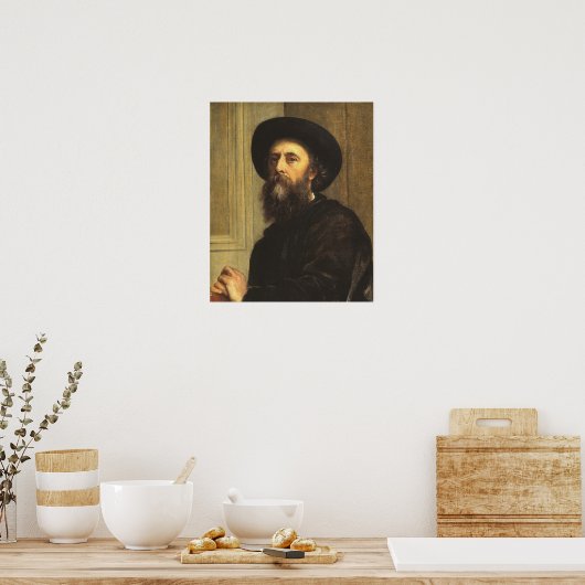 Watt - Self Portret 1864 Poster (Keuken)