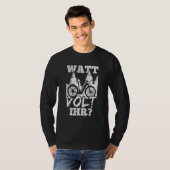 Watt Volt uw Emtb fietscyclist E Bike T-shirt (Voorkant volledig)