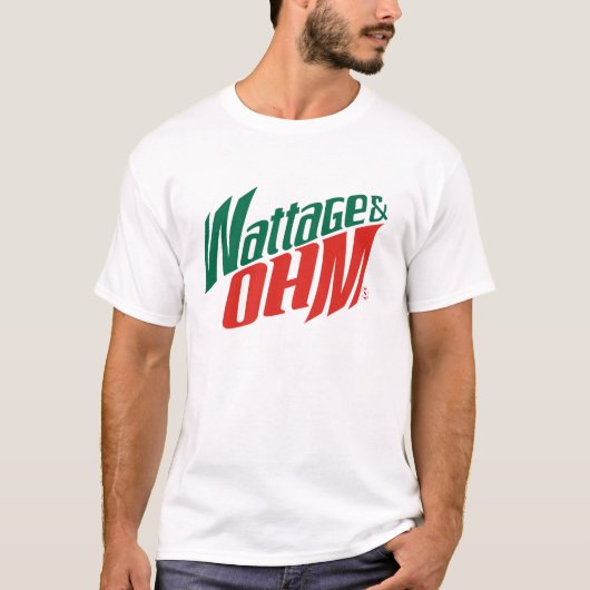 wattage ohms t-shirt (Voorkant)
