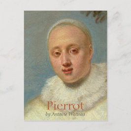 Watteau Italy Comedians Pierrot CC0719 Briefkaart