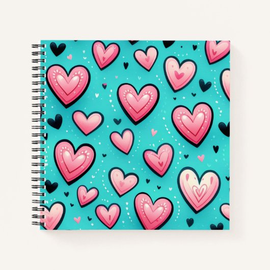 Wattebol Love Notitieboek (Voorkant)