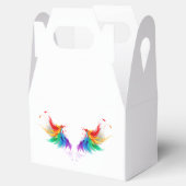 Wattebol Regenboog Vleugels Bedankdoosjes (Geopend)