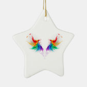Wattegen Regenboog Vleugels Keramisch Ornament (Rechts)