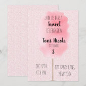 Watten Suiker Uitnodiging (Voorkant / Achterkant)