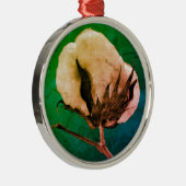 wattenbolletje metalen ornament (Rechts)