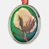 wattenbolletje metalen ornament (Links)