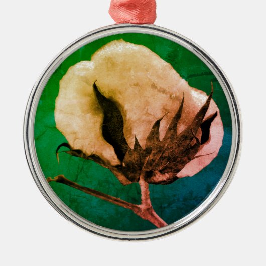 wattenbolletje metalen ornament (Voorkant)