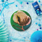 wattenbolletje papieren bordje (Feest)