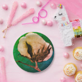 wattenbolletje papieren bordje (Feest)