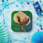 wattenbolletje papieren bordje (Feest)