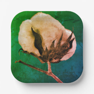 wattenbolletje papieren bordje