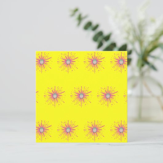 WaTTerMaLLone Spark Invitation Bedankkaart (Staand voorkant)