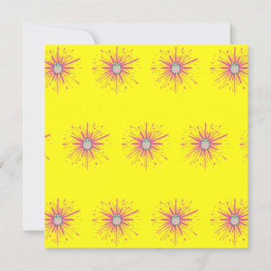 WaTTerMaLLone Spark Invitation Bedankkaart (Voorkant)