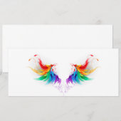 Watteuze Regenboogvleugels Aankondiging (Voorkant / Achterkant)