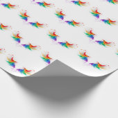 Watteuze Regenboogvleugels Cadeaupapier (Hoek)