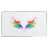 Watteuze Regenboogvleugels Kussensloop (Voorkant-Rechts)