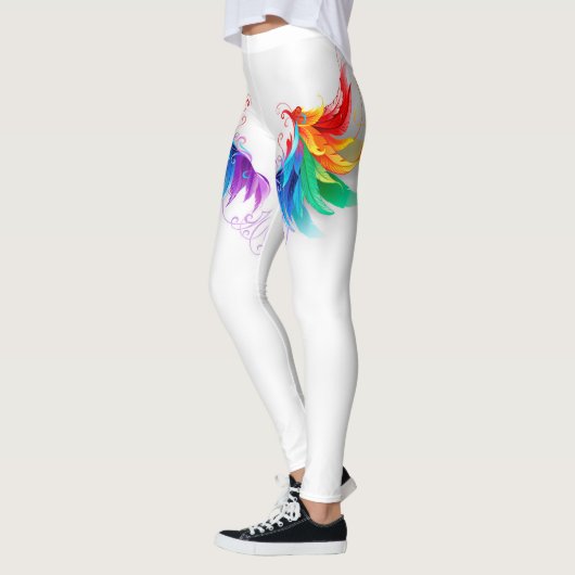 Watteuze Regenboogvleugels Leggings (Links)