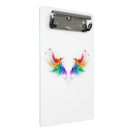 Watteuze Regenboogvleugels Mini Klembord (Schuin)